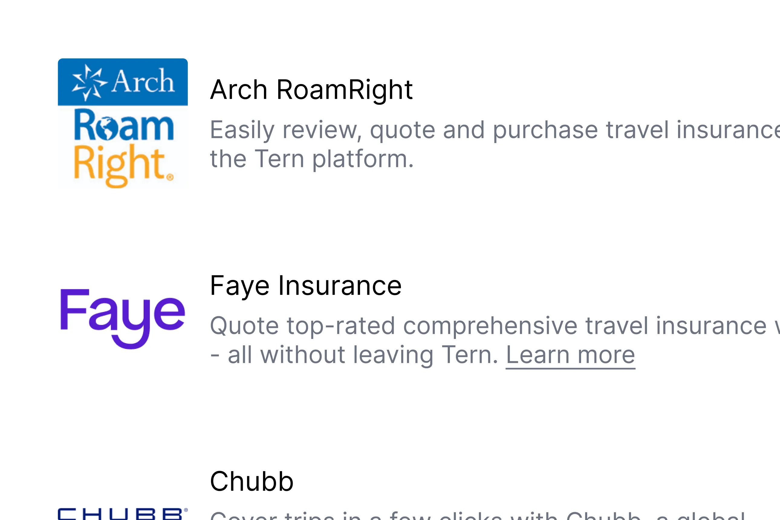 Insurance quoting with multiple partners in one place
