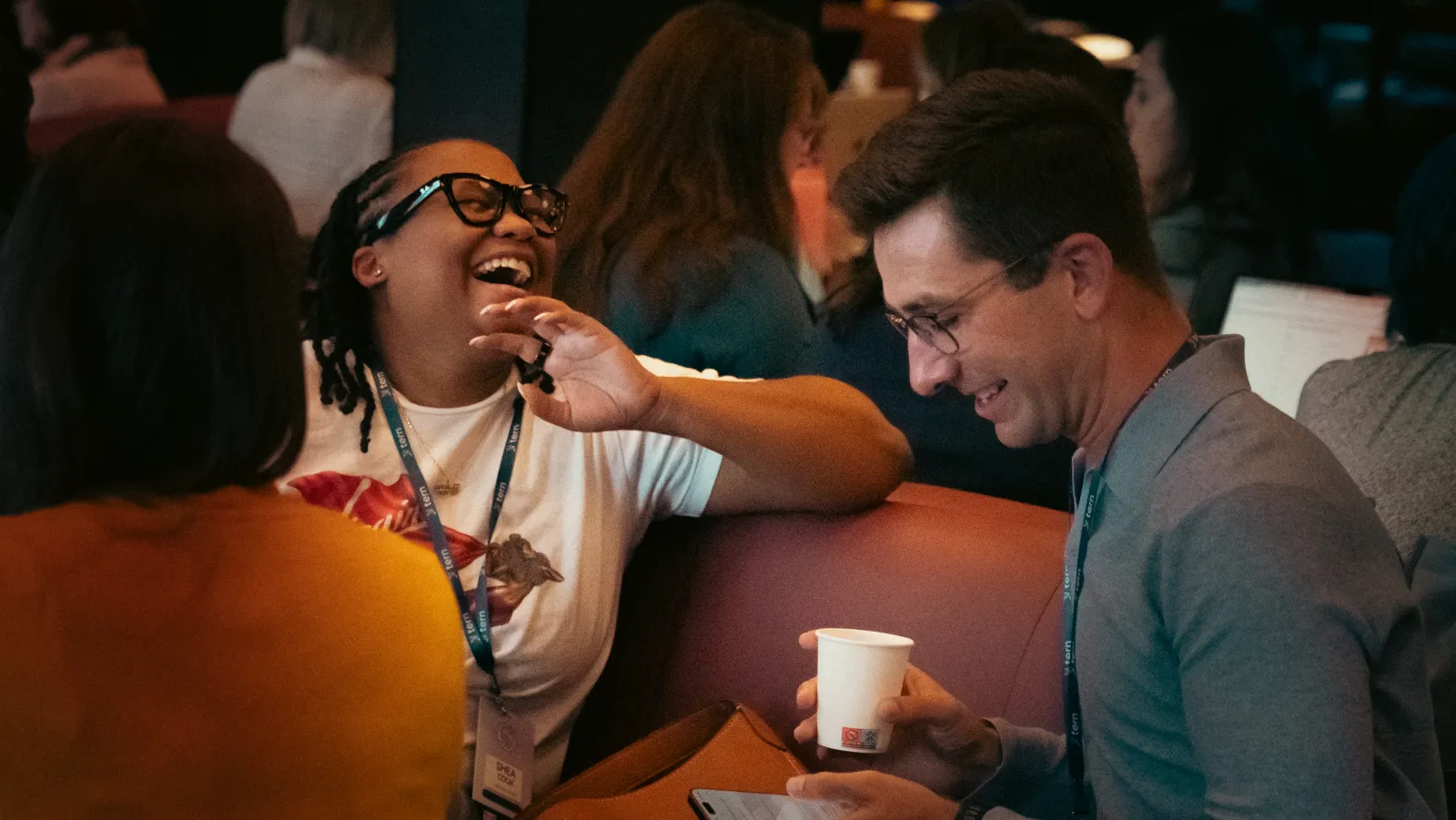 Engaged discussions at Tern User Conference
